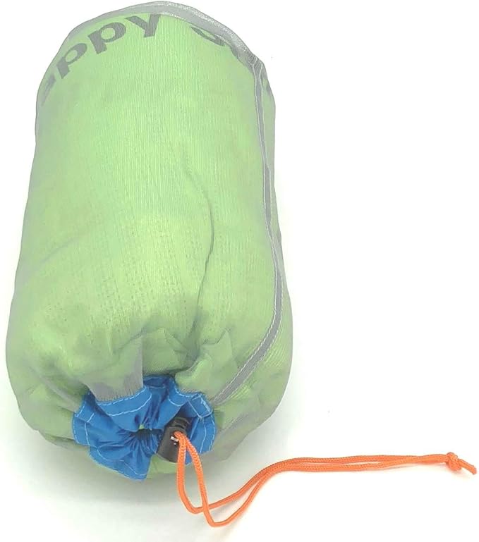 Small to XXlarge 5 Pcs Drawstring Mesh Stuff Sack, Ditty Bags Storage Pouch Bags Sleeping Bag for Travel Camping Hiking, Ultralight, Set of 5