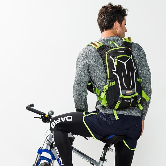 Outdoor Cycling Backpack, 18L, Black