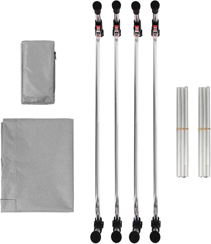 MOON LENCE Folding Camping Cot Outdoor Camping Bed Portable with Carry Bag Camp Cots for Adults for Hiking Backpacking Car Camping Outdoor Indoor Beach Use