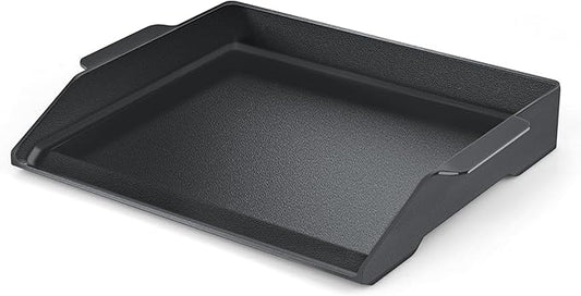 Universal Cast Iron Griddle 17" X 13",Stove Top Griddle for Gas Grills,Fire Pits,And Ovens,Nonstick Coating Teppanyaki Griddle Pan for Stove Top With Extra High Sidewalls for Outdoor Cooking