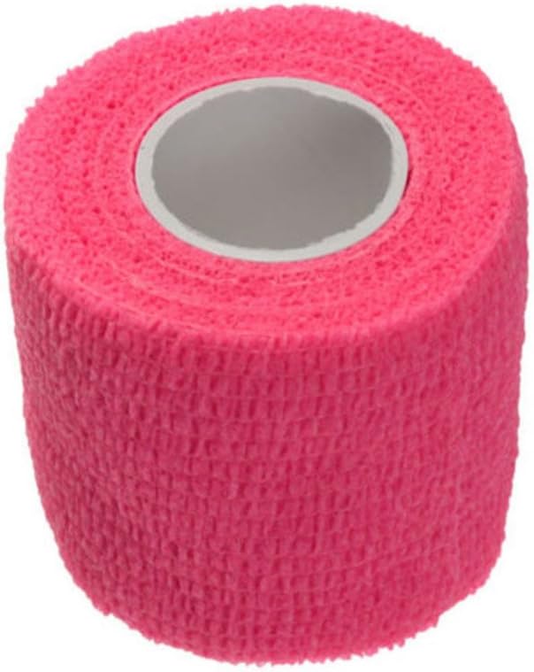 ESUPPORT 2 Inches X 5 Yards Self Adherent Cohesive Wrap Bandages Strong Elastic First Aid Tape for Wrist Ankle Pack of 10