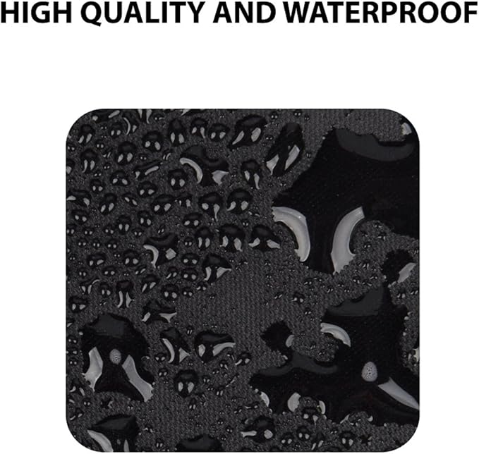 Gold Armour Rainfly Tarp Hammock, Premium 14.7ft/12ft/10ft/8ft Rain Fly Cover, Waterproof Ultralight Camping Shelter Canopy, Survival Equipment Gear Camping Tent Accessories (Black 10ft x 8ft)