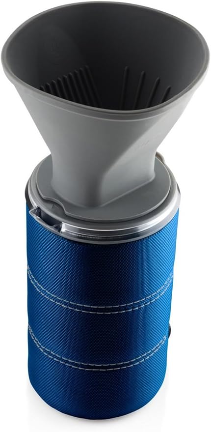 GSI Outdoors 30 fl. oz. JavaDrip for Portable Drip Coffee System at The Office or Camping,Blue