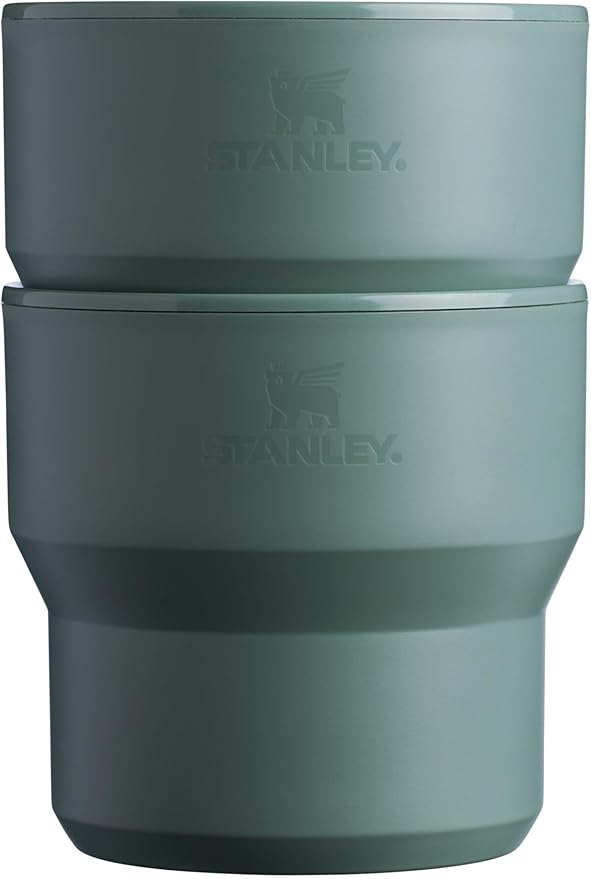 Stanley Wildfare Core Stacking Cups Set 2-Pack | 10 oz Stackable Cups | Camping Essentials for Your Camp Kitchen