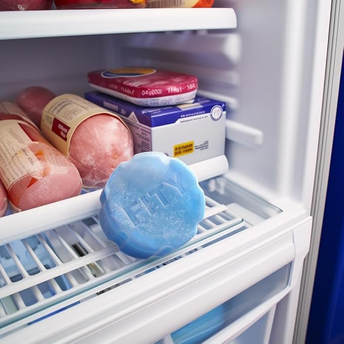 FITY Freeze The 6 Pack - A Space Saving Freezable Ice Pack use w/Lunch Boxes, Diaper Bags, Sore Muscles, 16oz can Cooler tumblers, Beach Bags, Coolers, and More.