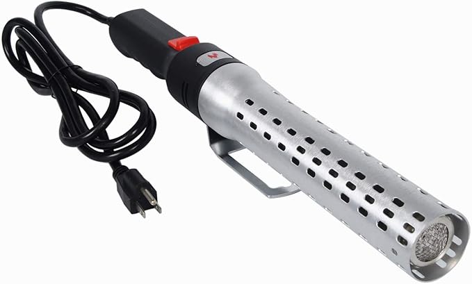 GGC Electric Charcoal Fire Starter Lighter for Big Green Egg Smokers BBQs Grills Wood Burning Fireplaces and Fire Pits(Meramic Core Material)