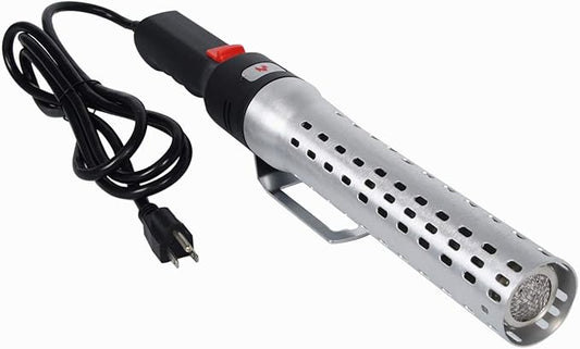 GGC Electric Charcoal Fire Starter Lighter for Big Green Egg Smokers BBQs Grills Wood Burning Fireplaces and Fire Pits(Meramic Core Material)