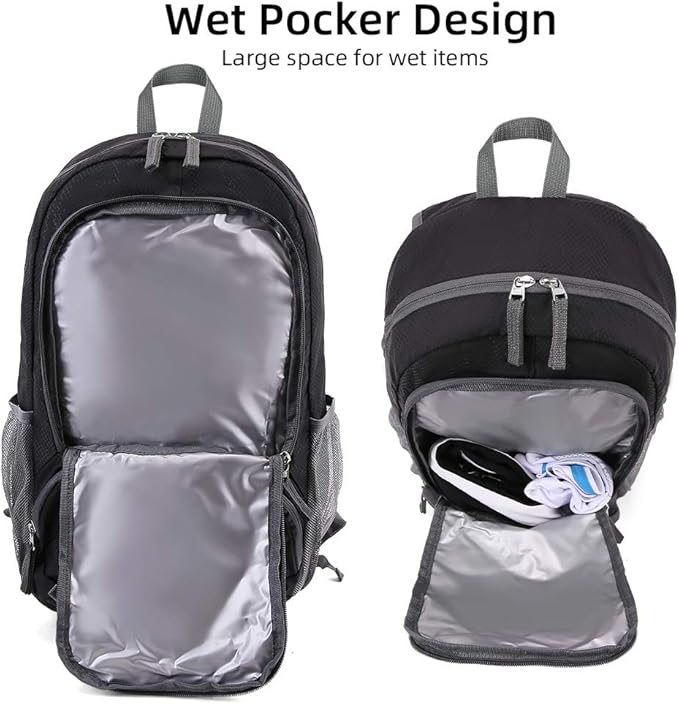 35L Lightweight Foldable Waterproof Packable Travel Small Hiking Backpack Daypack for men women