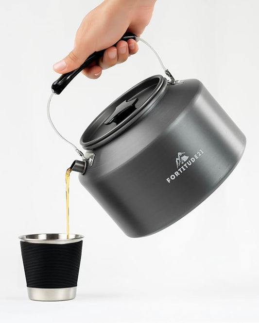 Tea Kettle for Stovetop, 2.2L Teapot for Boiling Water, Camping Kettle for Stove Top, Coffee and Water Kettle for Stovetop Use, Camp Kettle for Tea Brewing