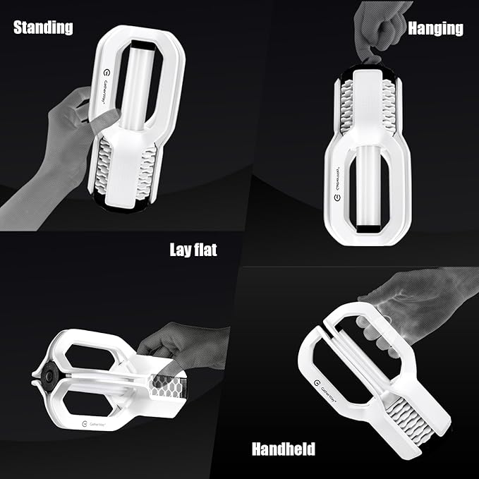 Rechargeable LED Camping Lantern – Free-Grip Design, 4 Light Modes, Water-Resistant & 3000K Warm White Tent Lights, Lightweight Outdoor Portable Camping Light,Dimmable Home Emergency Light