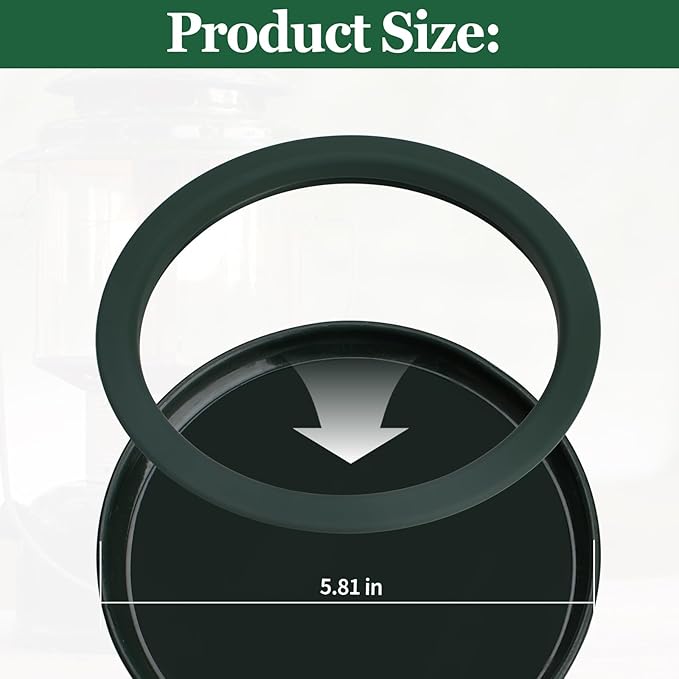 Silicone Kerosene Tank Base for Coleman Lanterns 220.228.236.237.252,639 – Protects Against Scratches and Enhances Stabili