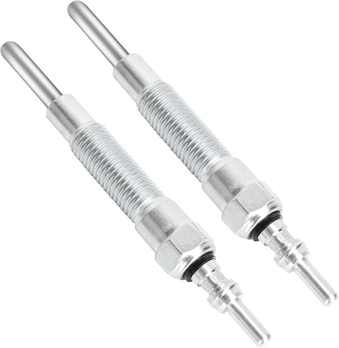 SafBbcue 2PCS Glow Plug for Weber SmokeFire EX4/EX6/EPX6 Wood Pellet Grills, Replaces for Weber 7009 Part, Replacement Weber Smoke Fire Grill Glow Plug, Sliver