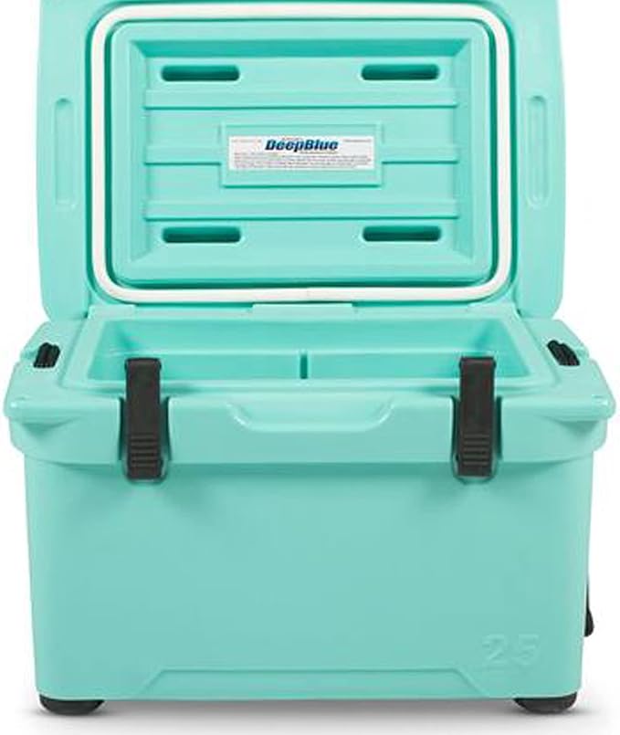 ENGEL 25 High Performance 5.28 Gallon 24 Can High Performance Durable Rotationally Molded Ice Cooler for Camping, Hunting, and Fishing