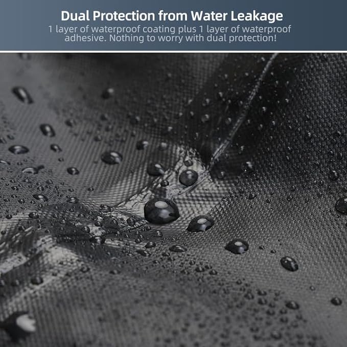 Waterproof Cover for Ninja Woodfire Pro Premium XL Outdoor Grill, Outdoor Grill Accessories for Ninja Wood Fire Smoker Air Fryer OG900/800 Series, Windproof with Drawstring Closure (Cover Only)