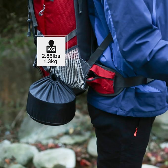 REDCAMP 12/14/15/19 PCS Camping Cookware Mess Kit Camping Gear Campfire Utensils Lightweight Stackable Pot Pan Bowls Soup Spoon with Storage Bag for Camping, Backpacking, Outdoor Cooking, Picnic