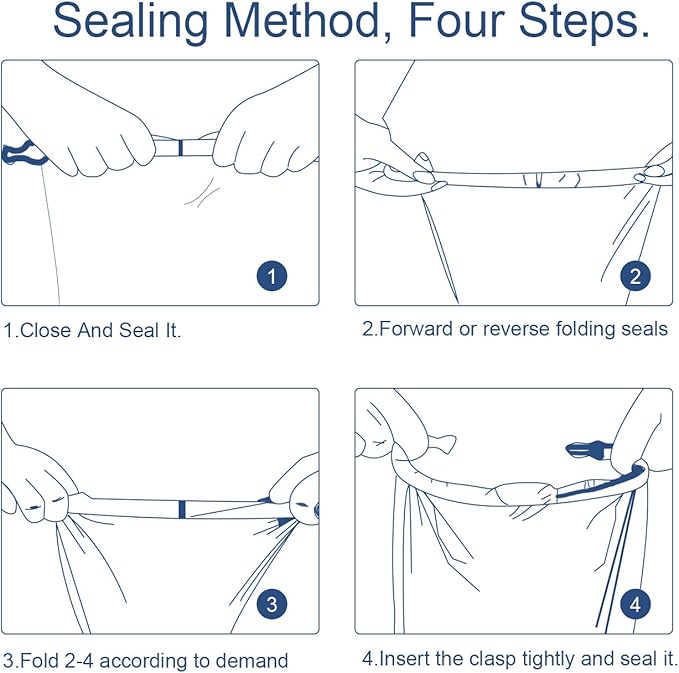 TRENDBOX Roll Top Waterproof Dry Bag Kit Storage Compression Bag Sack Poch Packing Organizers Water Resistant Camping Travel