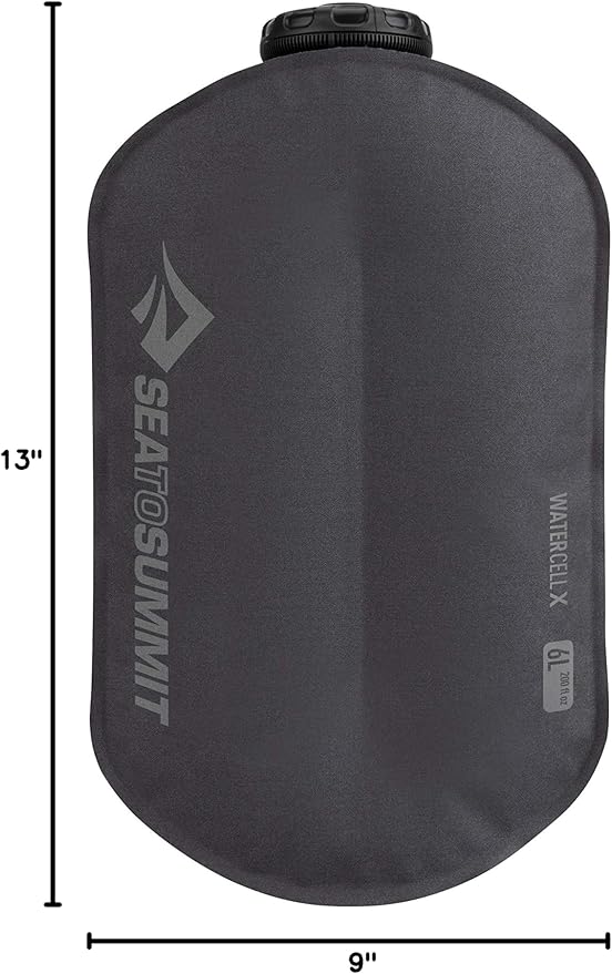 Sea to Summit Watercell X Lightweight Camping Water Storage/Dispenser and Shower