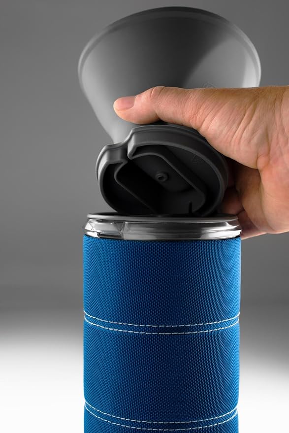 GSI Outdoors 30 fl. oz. JavaDrip for Portable Drip Coffee System at The Office or Camping,Blue