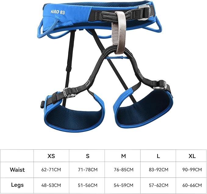 KAILAS B3 Rock Climbing Harness Men Roofing Harness Safety Belt Climbing Gear Adjustable Mountaineering Lightweight
