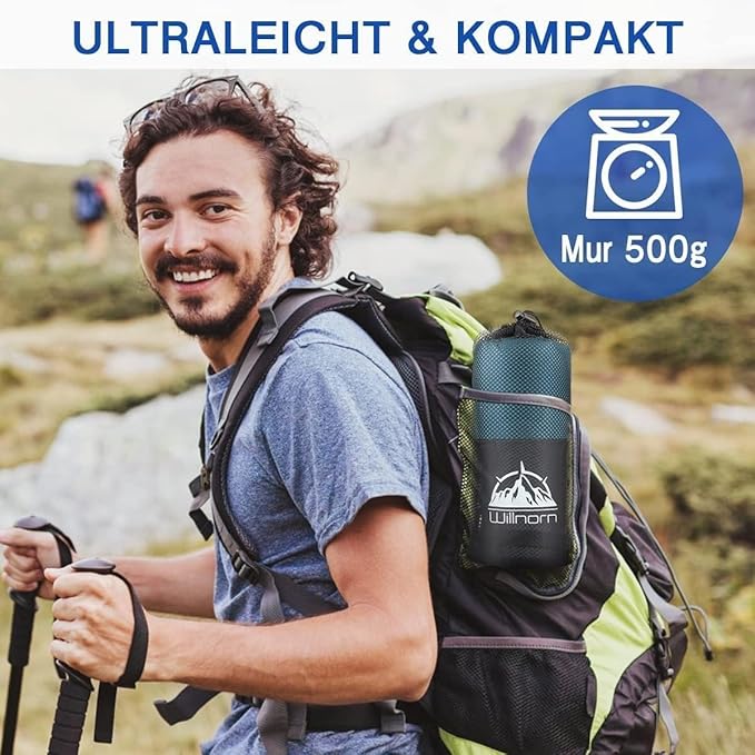 Sleeping Bag Liner,Travel Sheets & Adult Sleep Sack & Self Tan Sleep Sack for Backpacking,Hotel, Hostels, Lightweight Single Camping Sleep Pod