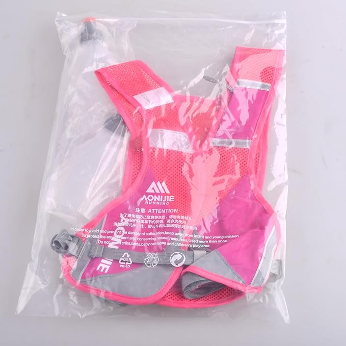 Azarxis Running Water Bottles Flask BPA Free Leakproof Hydration Vest Packs Waist Belt Replacement for Triathlon Marathon Hiking Cycling Climbing Runner