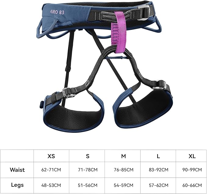 KAILAS B3 Rock Climbing Harness Men Roofing Harness Safety Belt Climbing Gear Adjustable Mountaineering Lightweight