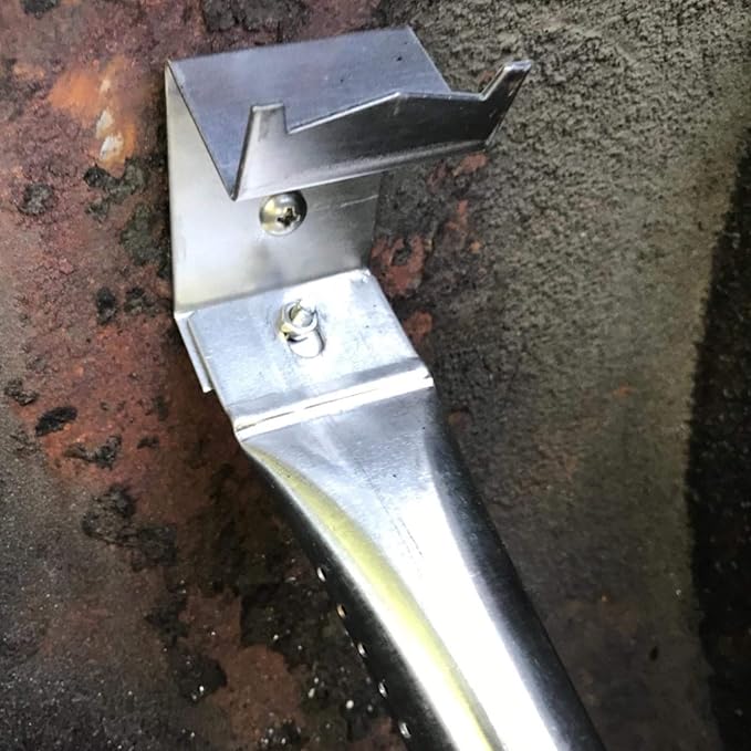 DcYourHome Replacement SS Burner SS Heat Plate Hanger Brackets for Chargriller 3001, 3008, 3030, 4000, 5050 Gas Grill