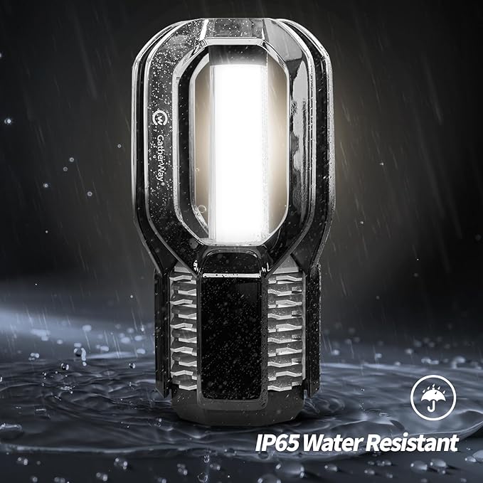 Rechargeable LED Camping Lantern - Free-Grip Design,4 Modes,IP65 Waterproof,3000K Warm Glow, Lightweight Portable Outdoor Light,Emergency Tent Light for Hiking,Backpacking & Home Use