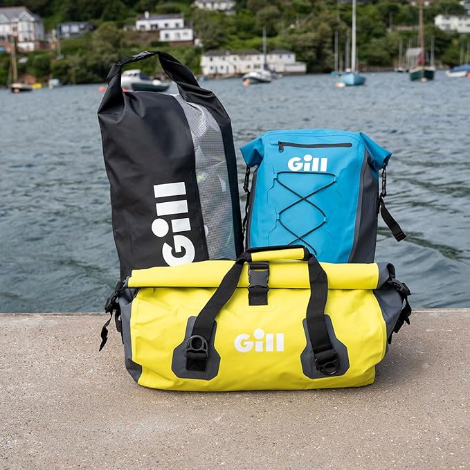 Gill Voyager 50 Litre Roll Top Dry Bag - Waterproof & Puncture Resistant for Water Sport, Kayaking, Beach, Boating, Camping