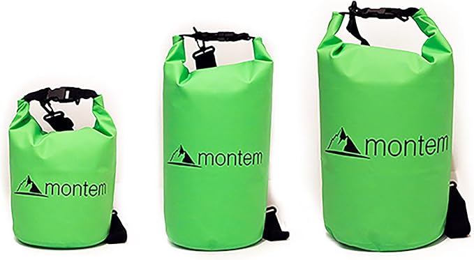 Montem Premium Waterproof Bag/Roll Top Dry Bag - Perfect for Kayaking/Boating/Canoeing/Fishing/Rafting/Swimming/Camping/Snowboarding