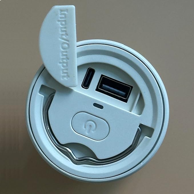 Survival Camping Lantern, Rechargeable LED Camping Lantern,62LEDs,3 Modes & SOS, Rechargeable for 4hrs, Small & Light, Emergency Light for Blackout, Hurricane Hiking Light(White)