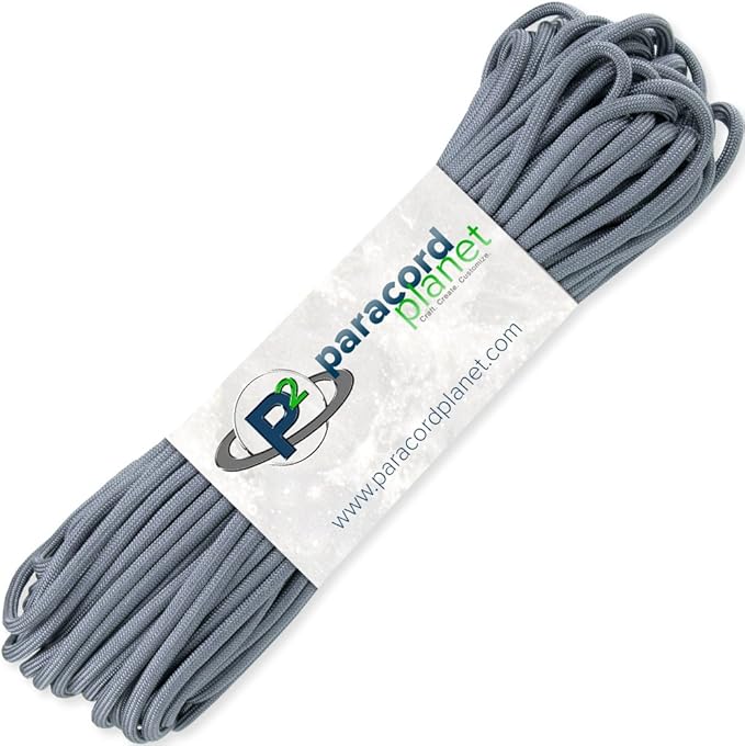 Paracord Planet 550lb Paracord – 7 Strand Type III Tactical Parachute Cord for Outdoors and Crafting
