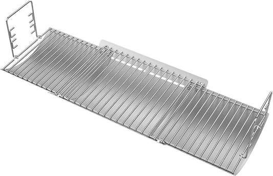 Adjustable Ash Pan Replacement Parts for Char-griller 200048 1224 2121 2123 2828 2222,Charbroil 17302056 19302056 Charcoal Grill Accessories, Oklahoma Joe's 19302087, Royal Gourmet CC1830F Grill Parts