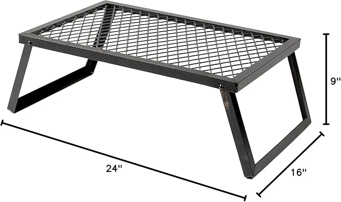 Stansport Powder Coated Steel Portable Camp Grill