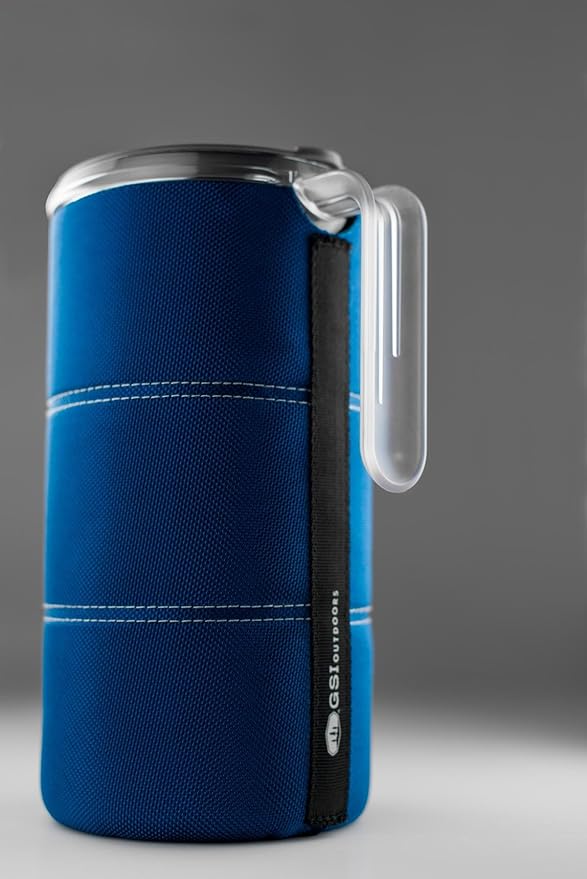 GSI Outdoors 30 fl. oz. JavaDrip for Portable Drip Coffee System at The Office or Camping,Blue