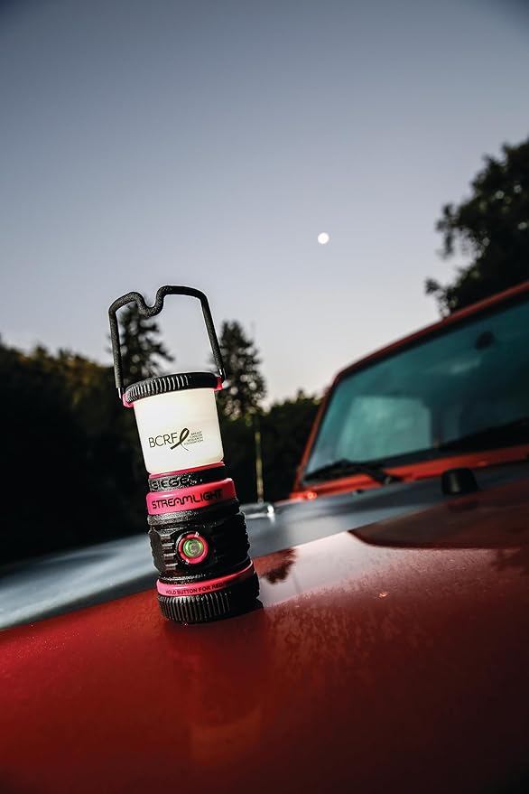 Streamlight 44944 Siege 200-Lumen Ultra-Compact Alkaline Handheld Lantern, Pink