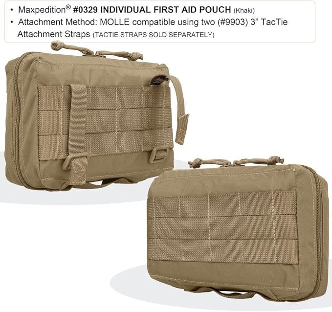 MAXPEDITION Gear Individual First Aid Pouch