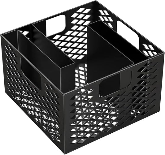 Charcoal Firebox Basket & Minion Method for Oklahoma Highland Bandera Longhorn, Charcoal Box and Latches All-in-one No Assembly Needed Porcelain Enamel(1 Basket and 2 Maze Bar Plate)