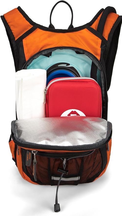 Hydration Pack Backpack with 3L Water Bladder for Men & Women, Hiking Daypack with Thermal Insulation | Running, Cycling, Camping, Skiing, Outdoor Activities