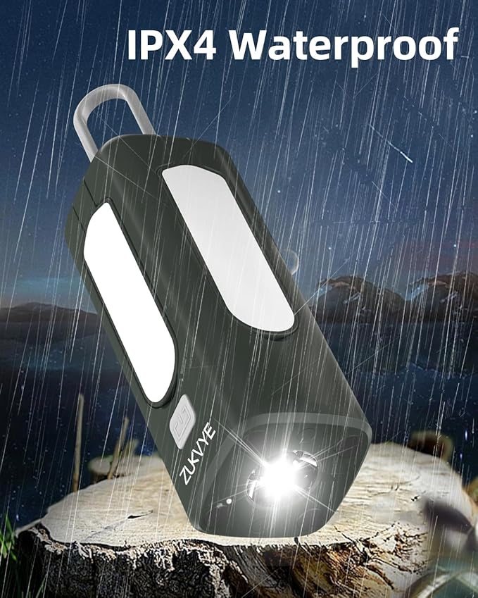 2 Pack Rechargeable LED Camping Lantern - Waterproof Tent Light with 8 Light Modes, Perfect for Camping, Hurricane, Emergency, Hiking, Fishing