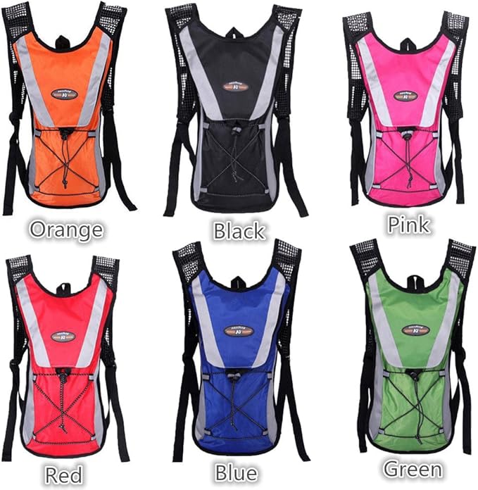 Monvecle Hydration Pack Water Rucksack Backpack Bladder Bag Cycling Bicycle Bike/Hiking Climbing Pouch + 2L Hydration Bladder