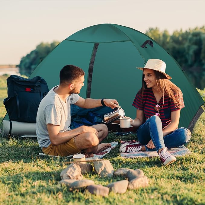 WILDROOTS Backpacking Tent, Mountain Hiking Tent for 2 Person, 4 Season Lightweight Camping Tent