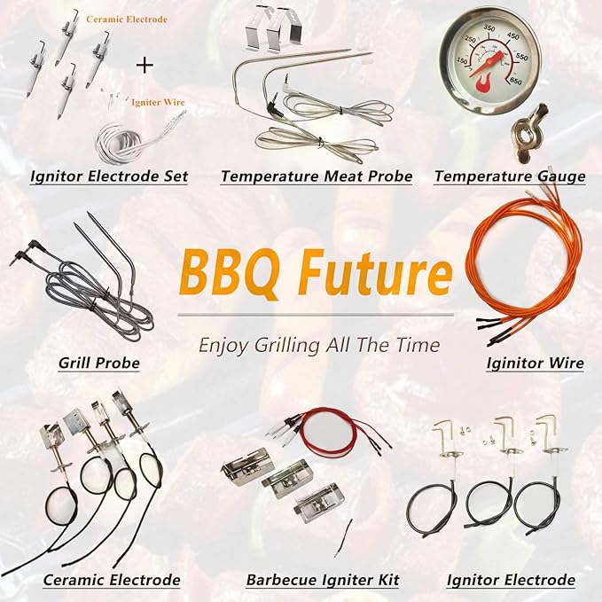 MixRBBQ 27 inch Ash pan for Chargriller 1224 1324 2121 2222 2727 2828 2929 Charcoal Grill, Fire Grate Replacement Part with 2pcs Fire Grate Hanger, Porcelain-coated Steel 27" Drip Pan