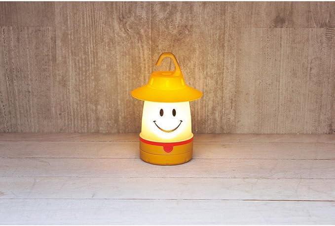 SMiLE Soft LED Night Lantern - Black - Hanging Lamp, Battery-Operated