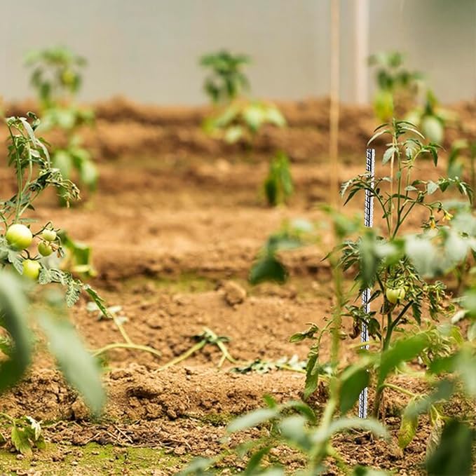 Rebar Stakes 12 Inch 10 Pack Tent Stakes Heavy Duty Metal J Hook, Fence Stakes for Trampoline, Fence, Camping Tent (17, I-16 x2/5")