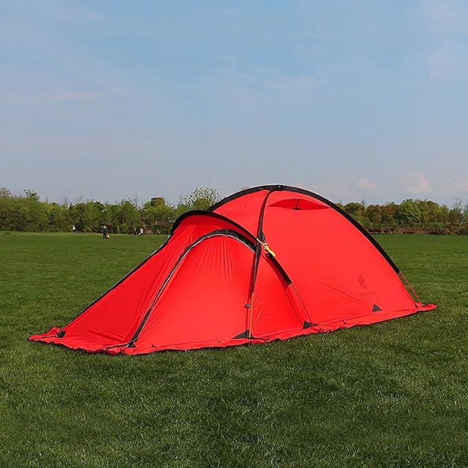 Geertop Portable 2 Person 4 Season Tent Waterproof Backpacking Tent Double Layer All Weather for Camping Hiking Travel Climbing Mountaineering - Easy Set Up