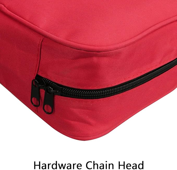 AOUTACC 3 Pack Nylon First Aid Empty Kit,Compact and Lightweight First Aid Bag for Emergency at Home, Office, Car, Outdoors, Boat, Camping, Hiking(Bag Only)