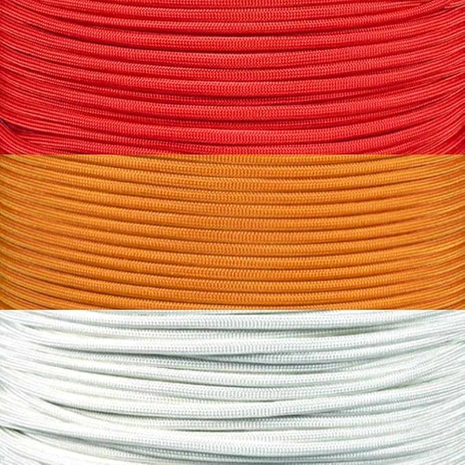 Paracord Planet Pro-Football Team Paracord Kits – 100 Feet – Number of Colors Included Depends on Team – Lanyard Keychain Hunting Hiking Camping