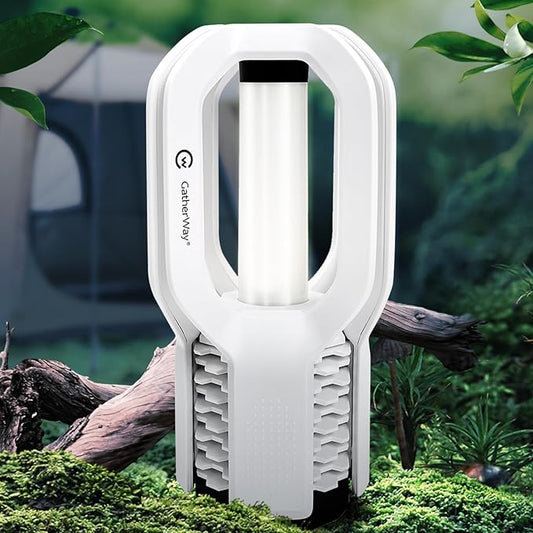 Rechargeable LED Camping Lantern - Free-Grip Design,4 Modes,IP65 Waterproof,3000K Warm Glow, Lightweight Portable Outdoor Light,Emergency Tent Light for Hiking,Backpacking & Home Use