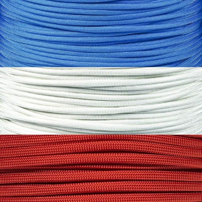 Paracord Planet Pro-Football Team Paracord Kits – 100 Feet – Number of Colors Included Depends on Team – Lanyard Keychain Hunting Hiking Camping